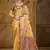 Sangam prints yellow organza woven work traditional saree