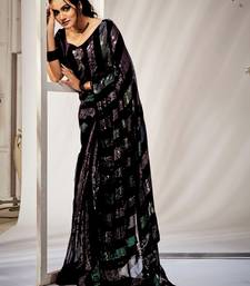 Sequins Work Georgette Bollywood Style Saree