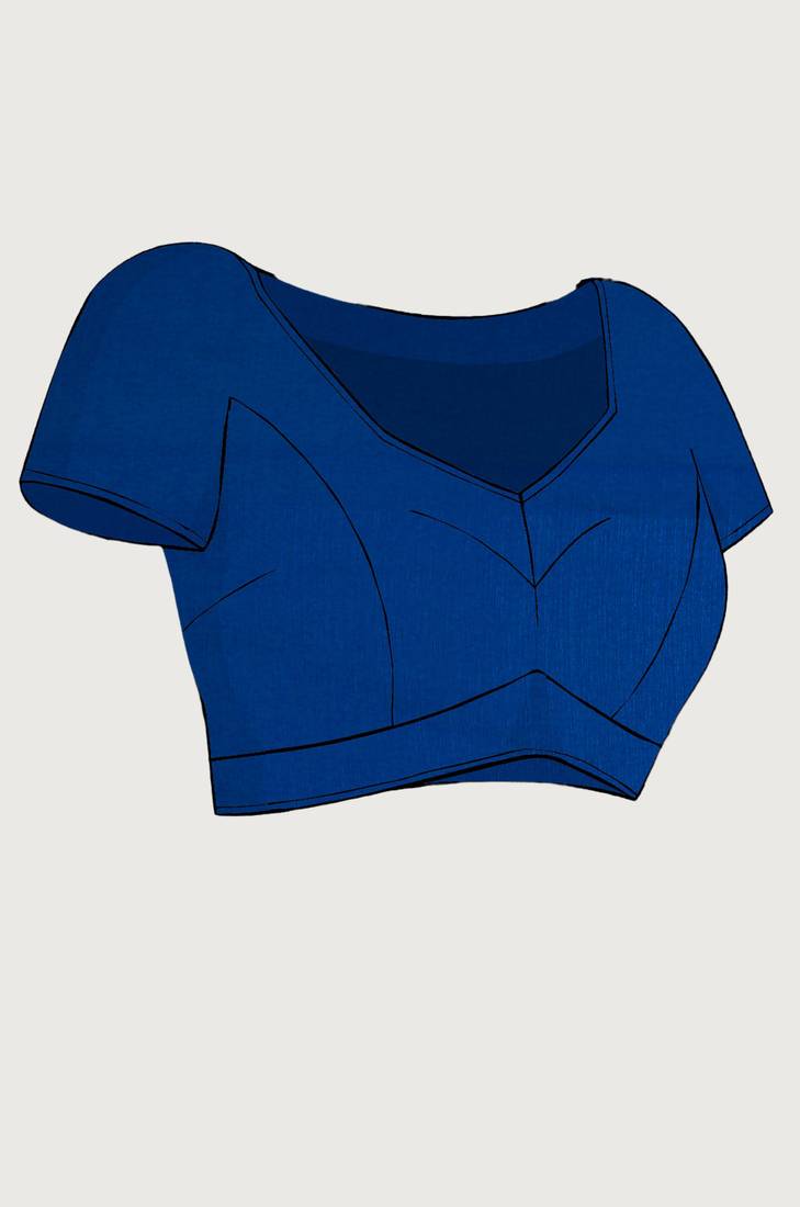 Honeycomb Sequins Work Georgette Fabric Bollywood Style Saree