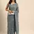 Honeycomb Sequins Work Georgette Bollywood Style Saree