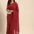 Honeycomb Sequins Work Georgette Bollywood Style Saree