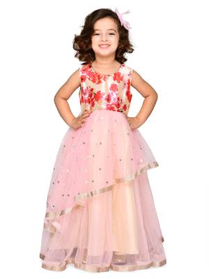 Saka designs girl's maxi gown 1