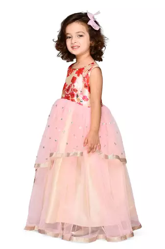 Saka designs girl's maxi gown