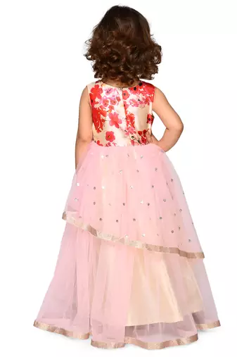 Saka designs girl's maxi gown