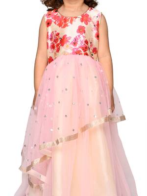 Saka designs girl's maxi gown 4