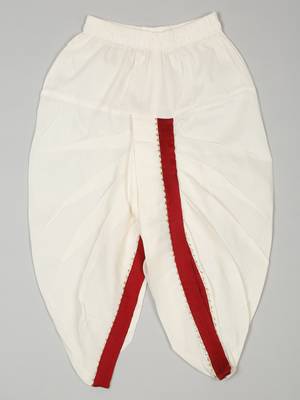Saka designs boy's cotton kurta & dhoti - maroon 5