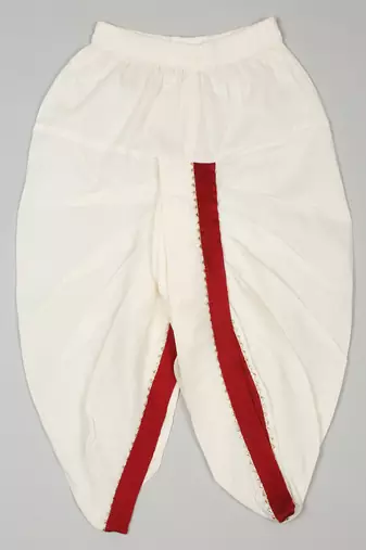 Saka designs boy's cotton kurta & dhoti - maroon