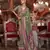 Soft silk stripped patola saree for women (mehendi)