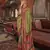 Soft silk stripped patola saree for women (parrotgreen)