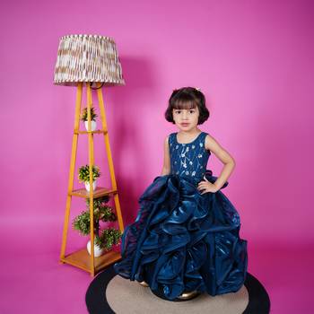 Petrol Blue Dress 3