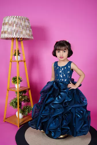 Petrol Blue Dress