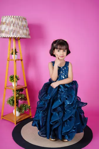 Petrol Blue Dress