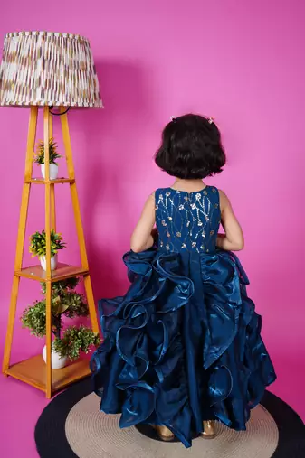 Petrol Blue Dress