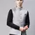 grey diamond weave jacquard nehru jacket