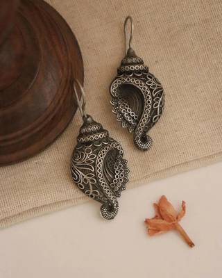 Stud earrings shunk trunk earrings german silver stud earrings 1