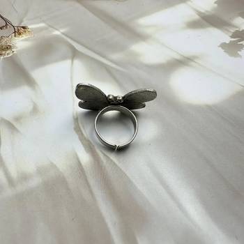 Indian german silver ring 3