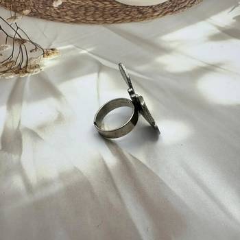Indian german silver ring 4