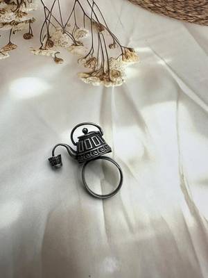 Indian german silver ring 1