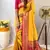 Yellow Paithani Silk Saree With Rich Contrast Weaving Pallu And Border & Blouse