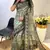 Rama Classic Soft Cotton Digital printed Saree With Blouse For Women
