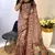 Pink Classic Soft Cotton Blend Digital printed Saree With Blouse For Women