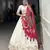 Women's Wedding Khadi Cotton Lehenga Choli For Set