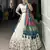 Women's Wedding Khadi Cotton Lehenga Choli For Set