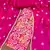 Magenta Roman Cotton silk blend Hand Work Unstitched Dress Material
