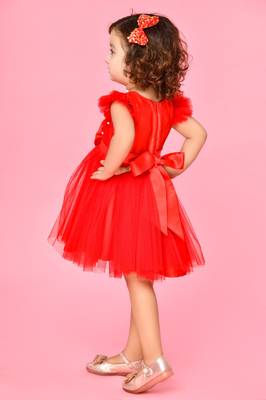 Saka designs girl's above knee dress 2