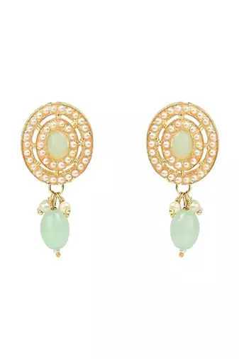 Traditional handcrafted pearl necklace jewellery set with earrings & maang tikka set for women