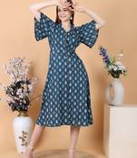 Zoya - Indigo Women Dress 