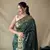 Green Soft Silk Sarees With Gold Zari Weaving Saree,Blouse-not As Per Image