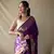 Purple Soft Silk Sarees With Gold Zari Weaving Saree,Blouse-not As Per Image