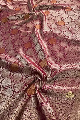 silk blend arees with blouse