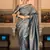 silk blend sarees with blouse