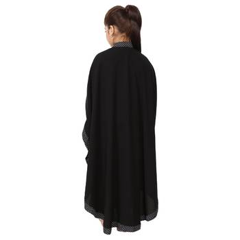 Black indo classic kaftan for kids 5