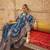 Elora soft georgette all over butta work banarasi saree (blue)