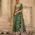 Elora soft georgette all over butta work banarasi saree (green)