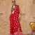 Elora soft georgette all over butta work banarasi saree (red)