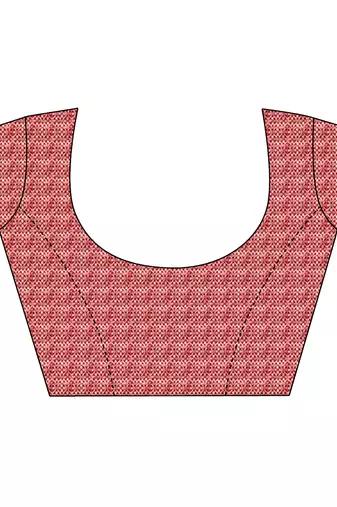 Elora soft georgette all over butta work banarasi saree (red)