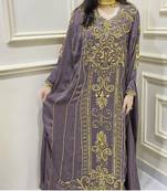 Sale New Georgette Casual Stitched Wedding Party Wear Dress 284