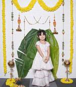 Pink Printed Chanderi Kurti Sharara