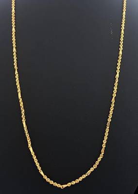 Golden chain MEDIUM length one gram gold 4