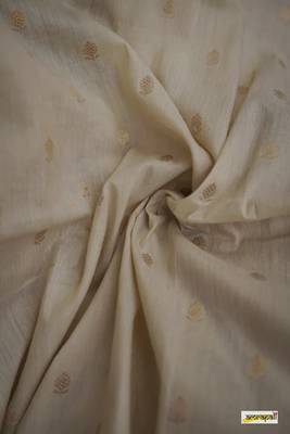 Cotton woven art silk saree with blouse 5