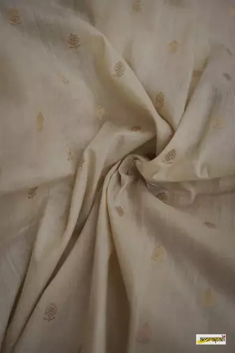 Cotton woven art silk saree with blouse