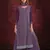 Purple beautiful embroidery zarkan stone work wedding sharara dress