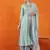 Sky blue beautiful partywear readymade salwar kameez