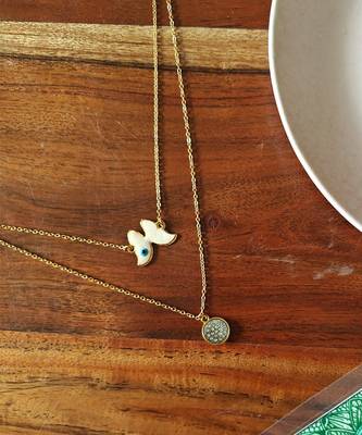 Alankar chain butterfly pendant 1