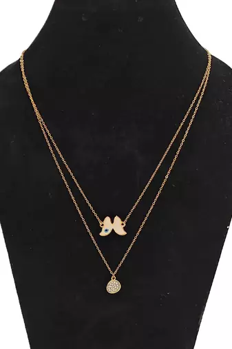 Alankar chain butterfly pendant