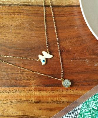 Alankar chain butterfly pendant 3
